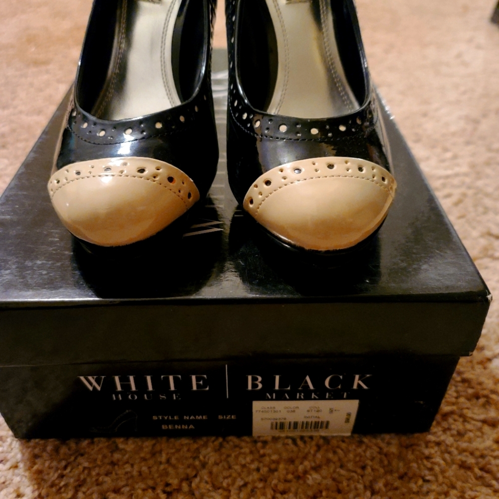 Super cute spectator heel